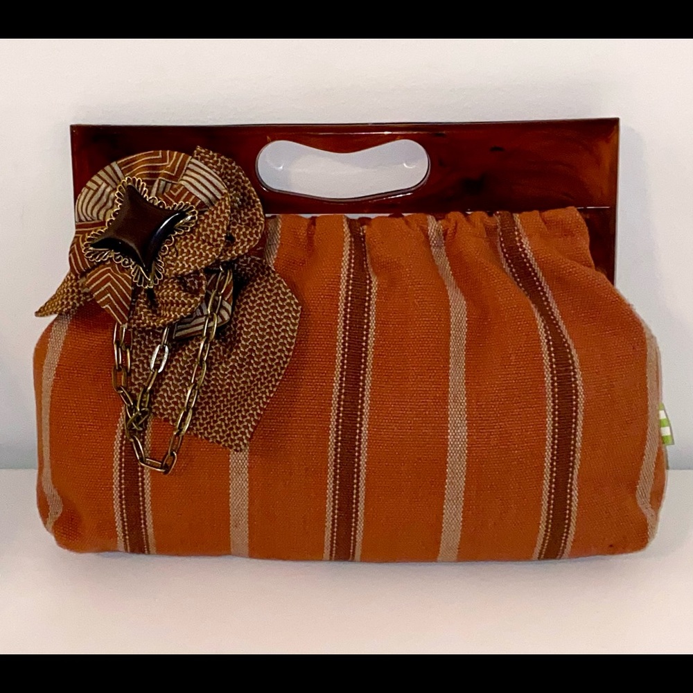 Vintage Retro Boho 1960’s Handbag Purse EUC